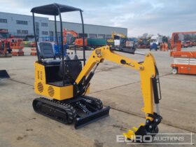 Unused 2024 JPC KV12 Micro Excavators For Auction: Leeds – 5th, 6th, 7th & 8th March 2025 @ 8:00am full