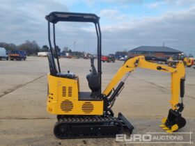 Unused 2024 JPC KV12 Micro Excavators For Auction: Leeds – 5th, 6th, 7th & 8th March 2025 @ 8:00am full