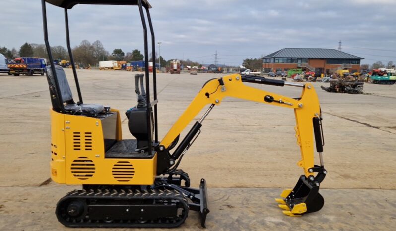 Unused 2024 JPC KV12 Micro Excavators For Auction: Leeds – 5th, 6th, 7th & 8th March 2025 @ 8:00am full