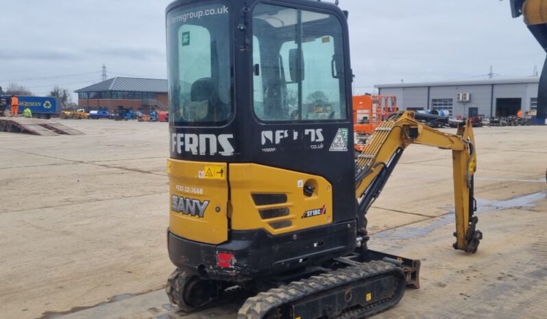 2022 Sany SY18C Mini Excavators For Auction: Leeds – 5th, 6th, 7th & 8th March 2025 @ 8:00am full