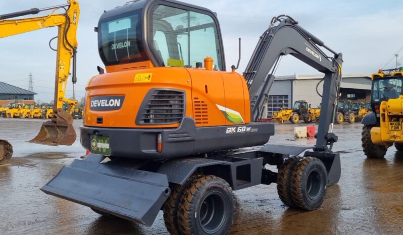 Unused 2024 Develon DX60WN ECO-1 Wheeled Excavators For Auction: Leeds – 5th, 6th, 7th & 8th March 2025 @ 8:00am full