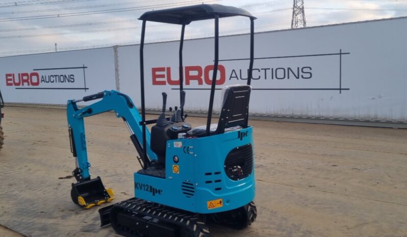 Unused 2024 JPC KV12 Micro Excavators For Auction: Leeds – 5th, 6th, 7th & 8th March 2025 @ 8:00am full