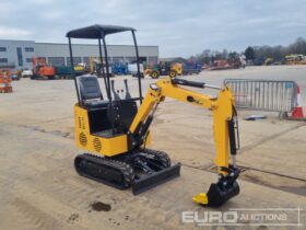 Unused 2024 JPC KV12 Micro Excavators For Auction: Leeds – 5th, 6th, 7th & 8th March 2025 @ 8:00am full