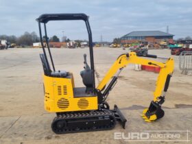 Unused 2024 JPC KV12 Micro Excavators For Auction: Leeds – 5th, 6th, 7th & 8th March 2025 @ 8:00am full