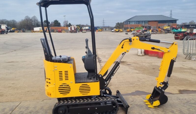 Unused 2024 JPC KV12 Micro Excavators For Auction: Leeds – 5th, 6th, 7th & 8th March 2025 @ 8:00am full