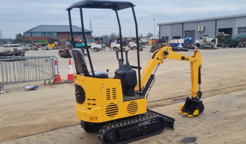 Unused 2024 JPC KV12 Micro Excavators For Auction: Leeds – 5th, 6th, 7th & 8th March 2025 @ 8:00am full