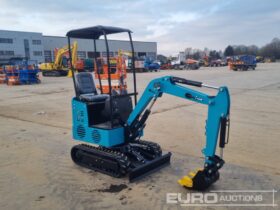 Unused 2024 JPC KV12 Micro Excavators For Auction: Leeds – 5th, 6th, 7th & 8th March 2025 @ 8:00am full