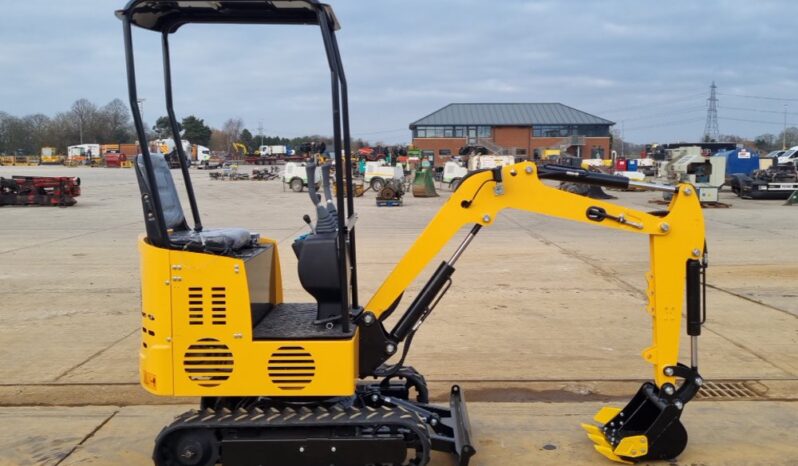 Unused 2024 JPC KV12 Micro Excavators For Auction: Leeds – 5th, 6th, 7th & 8th March 2025 @ 8:00am full