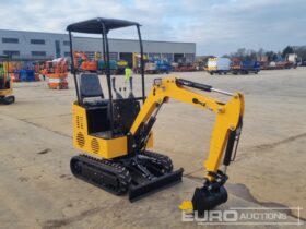 Unused 2024 JPC KV12 Micro Excavators For Auction: Leeds – 5th, 6th, 7th & 8th March 2025 @ 8:00am full