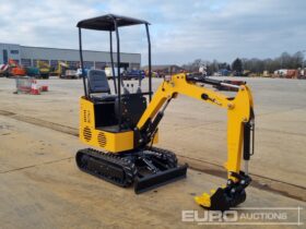 Unused 2024 JPC KV12 Micro Excavators For Auction: Leeds – 5th, 6th, 7th & 8th March 2025 @ 8:00am full