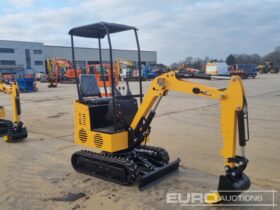 Unused 2024 JPC KV12 Micro Excavators For Auction: Leeds – 5th, 6th, 7th & 8th March 2025 @ 8:00am full