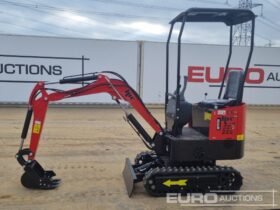 Unused 2024 JPC HT12 Micro Excavators For Auction: Leeds – 5th, 6th, 7th & 8th March 2025 @ 8:00am full