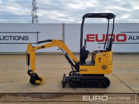 Unused 2024 JPC KV12 Micro Excavators For Auction: Leeds – 5th, 6th, 7th & 8th March 2025 @ 8:00am full