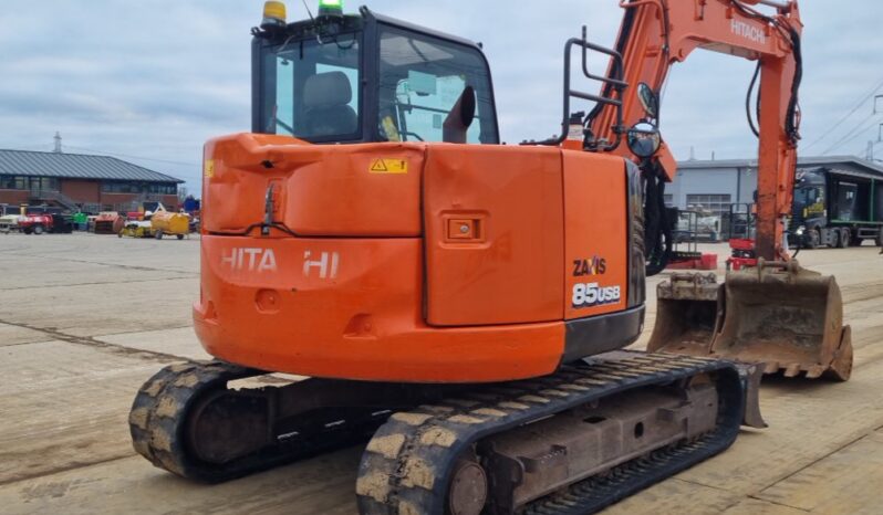 2019 Hitachi ZX85USB-6 6 Ton+ Excavators For Auction: Leeds – 5th, 6th, 7th & 8th March 2025 @ 8:00am full