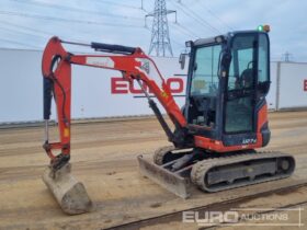 2016 Kubota U27-4 Mini Excavators For Auction: Leeds – 5th, 6th, 7th & 8th March 2025 @ 8:00am