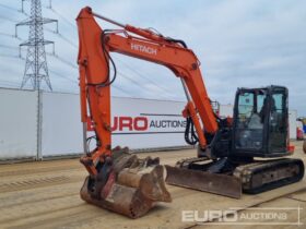 2019 Hitachi ZX85USB-6 6 Ton+ Excavators For Auction: Leeds – 5th, 6th, 7th & 8th March 2025 @ 8:00am