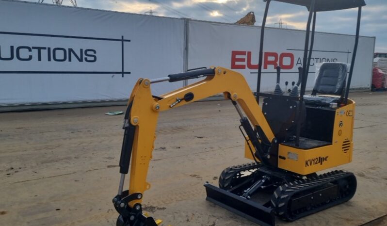 Unused 2024 JPC KV12 Micro Excavators For Auction: Leeds – 5th, 6th, 7th & 8th March 2025 @ 8:00am