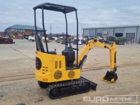 Unused 2024 JPC KV12 Micro Excavators For Auction: Leeds – 5th, 6th, 7th & 8th March 2025 @ 8:00am full