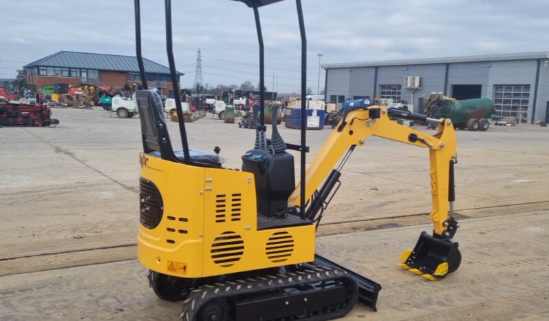 Unused 2024 JPC KV12 Micro Excavators For Auction: Leeds – 5th, 6th, 7th & 8th March 2025 @ 8:00am full