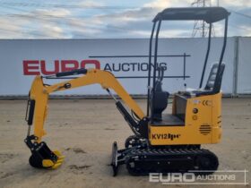 Unused 2024 JPC KV12 Micro Excavators For Auction: Leeds – 5th, 6th, 7th & 8th March 2025 @ 8:00am full