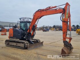 2018 Hitachi ZX85USB-5A 6 Ton+ Excavators For Auction: Leeds – 5th, 6th, 7th & 8th March 2025 @ 8:00am full