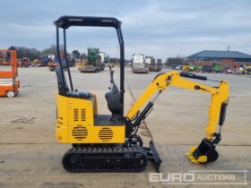 Unused 2024 JPC KV12 Micro Excavators For Auction: Leeds – 5th, 6th, 7th & 8th March 2025 @ 8:00am full