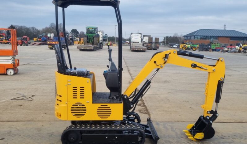 Unused 2024 JPC KV12 Micro Excavators For Auction: Leeds – 5th, 6th, 7th & 8th March 2025 @ 8:00am full