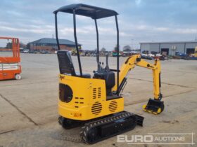 Unused 2024 JPC KV12 Micro Excavators For Auction: Leeds – 5th, 6th, 7th & 8th March 2025 @ 8:00am full