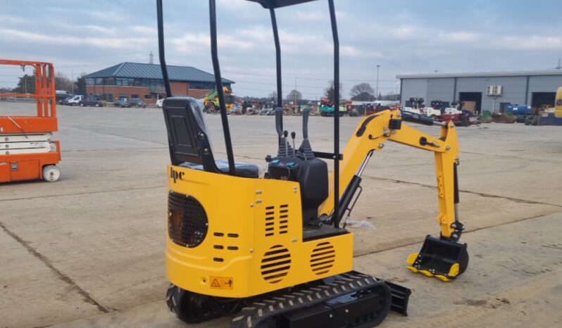 Unused 2024 JPC KV12 Micro Excavators For Auction: Leeds – 5th, 6th, 7th & 8th March 2025 @ 8:00am full