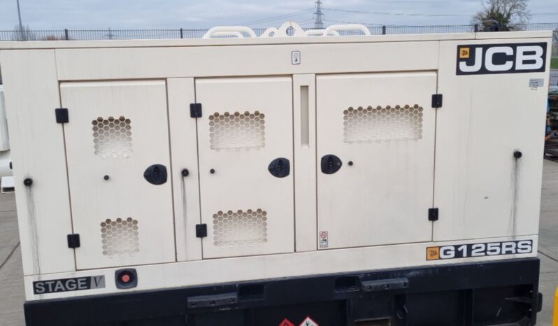 2022 JCB G125RS Generators For Auction: Leeds – 5th, 6th, 7th & 8th March 2025 @ 8:00am full