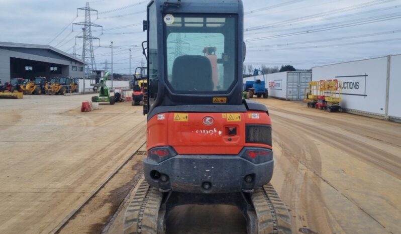 2016 Kubota U27-4 Mini Excavators For Auction: Leeds – 5th, 6th, 7th & 8th March 2025 @ 8:00am full