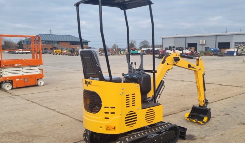 Unused 2024 JPC KV12 Micro Excavators For Auction: Leeds – 5th, 6th, 7th & 8th March 2025 @ 8:00am full