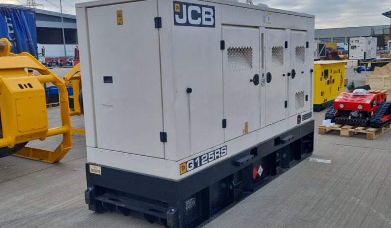 2022 JCB G125RS Generators For Auction: Leeds – 5th, 6th, 7th & 8th March 2025 @ 8:00am