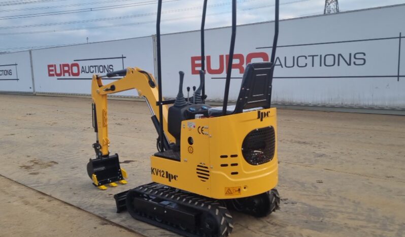 Unused 2024 JPC KV12 Micro Excavators For Auction: Leeds – 5th, 6th, 7th & 8th March 2025 @ 8:00am full