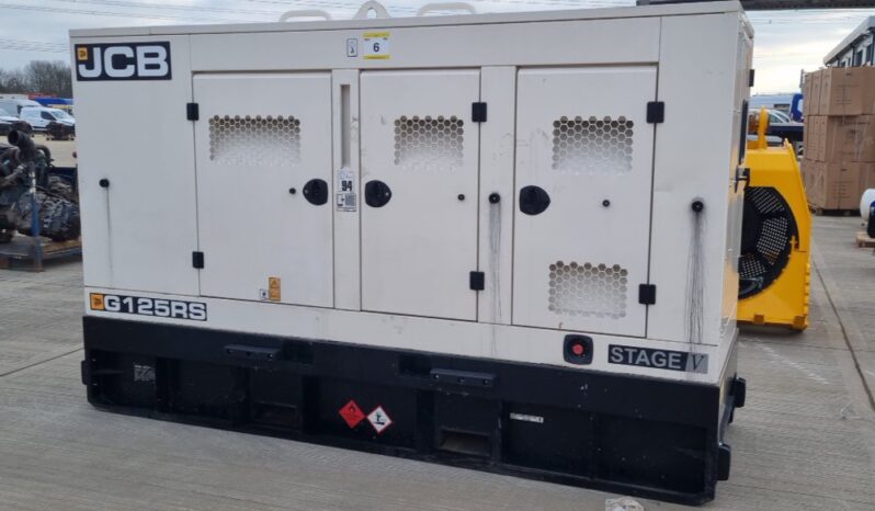 2022 JCB G125RS Generators For Auction: Leeds – 5th, 6th, 7th & 8th March 2025 @ 8:00am full