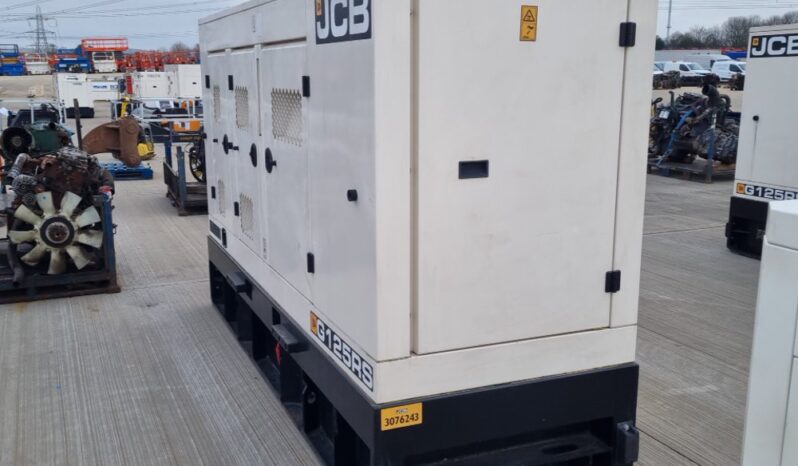 2022 JCB G125RS Generators For Auction: Leeds – 5th, 6th, 7th & 8th March 2025 @ 8:00am full