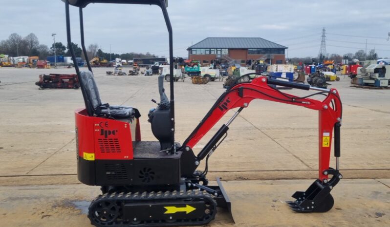 Unused 2024 JPC HT12 Micro Excavators For Auction: Leeds – 5th, 6th, 7th & 8th March 2025 @ 8:00am full