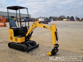 Unused 2024 JPC KV12 Micro Excavators For Auction: Leeds – 5th, 6th, 7th & 8th March 2025 @ 8:00am full