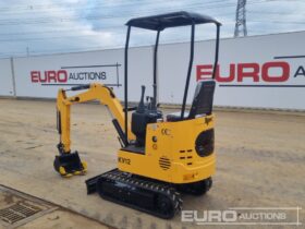 Unused 2024 JPC KV12 Micro Excavators For Auction: Leeds – 5th, 6th, 7th & 8th March 2025 @ 8:00am full