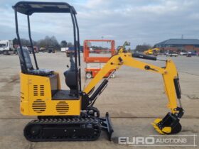 Unused 2024 JPC KV12 Micro Excavators For Auction: Leeds – 5th, 6th, 7th & 8th March 2025 @ 8:00am full