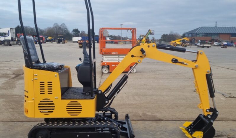 Unused 2024 JPC KV12 Micro Excavators For Auction: Leeds – 5th, 6th, 7th & 8th March 2025 @ 8:00am full