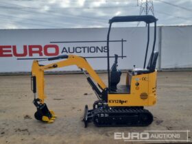 Unused 2024 JPC KV12 Micro Excavators For Auction: Leeds – 5th, 6th, 7th & 8th March 2025 @ 8:00am full