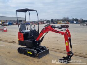 Unused 2024 JPC HT12 Micro Excavators For Auction: Leeds – 5th, 6th, 7th & 8th March 2025 @ 8:00am full