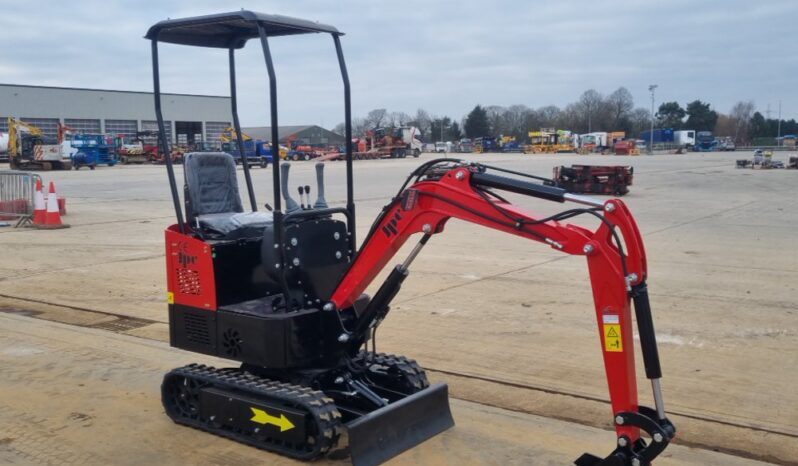 Unused 2024 JPC HT12 Micro Excavators For Auction: Leeds – 5th, 6th, 7th & 8th March 2025 @ 8:00am full