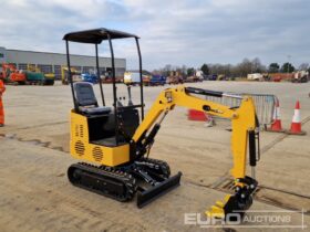 Unused 2024 JPC KV12 Micro Excavators For Auction: Leeds – 5th, 6th, 7th & 8th March 2025 @ 8:00am full