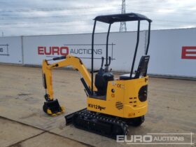 Unused 2024 JPC KV12 Micro Excavators For Auction: Leeds – 5th, 6th, 7th & 8th March 2025 @ 8:00am full