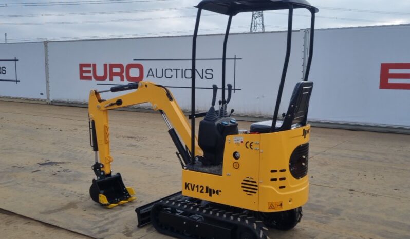 Unused 2024 JPC KV12 Micro Excavators For Auction: Leeds – 5th, 6th, 7th & 8th March 2025 @ 8:00am full