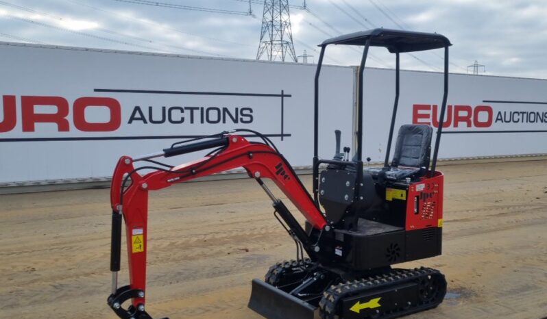 Unused 2024 JPC HT12 Micro Excavators For Auction: Leeds – 5th, 6th, 7th & 8th March 2025 @ 8:00am