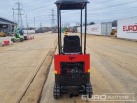 Unused 2024 JPC HT12 Micro Excavators For Auction: Leeds – 5th, 6th, 7th & 8th March 2025 @ 8:00am full