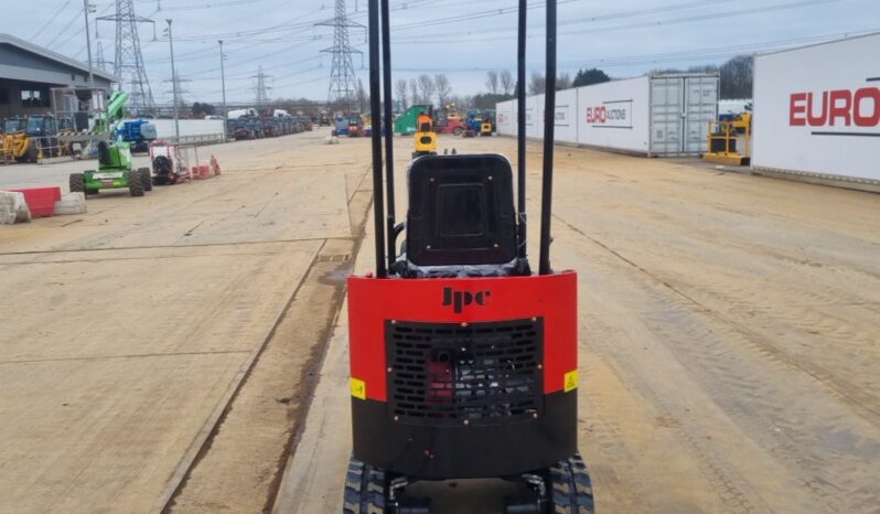 Unused 2024 JPC HT12 Micro Excavators For Auction: Leeds – 5th, 6th, 7th & 8th March 2025 @ 8:00am full